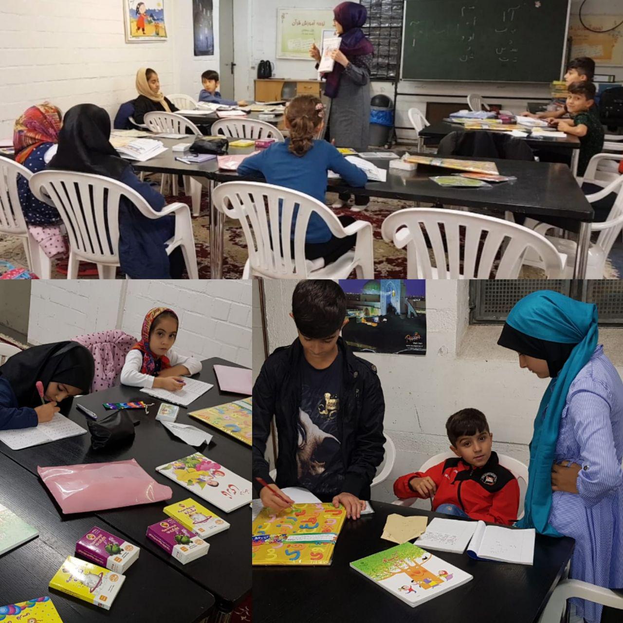 دوره جدید کلاس فارسی آموزی وکارگاه آموزشی مهارت های زندگی ویژه نونهالان در مرکز اسلامی امام علی (ع) برلین