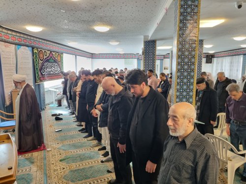 آخرین نماز جمعه ماه رمضان در سال ۲۰۲۴ در مرکز اسلامی امام علی(ع) برلین برگزار شد