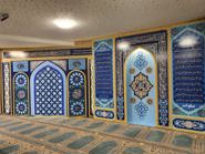 آماده سازی مرکز اسلامی برلین با محراب و دکور جدید برای میلاد حضرت علی(ع)